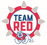 Team red logo fresno state